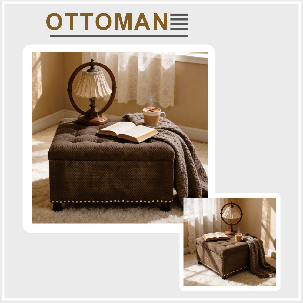 Orraves Dark Brown Square Stor - огляд і ціна Outdoor Furniture Wood