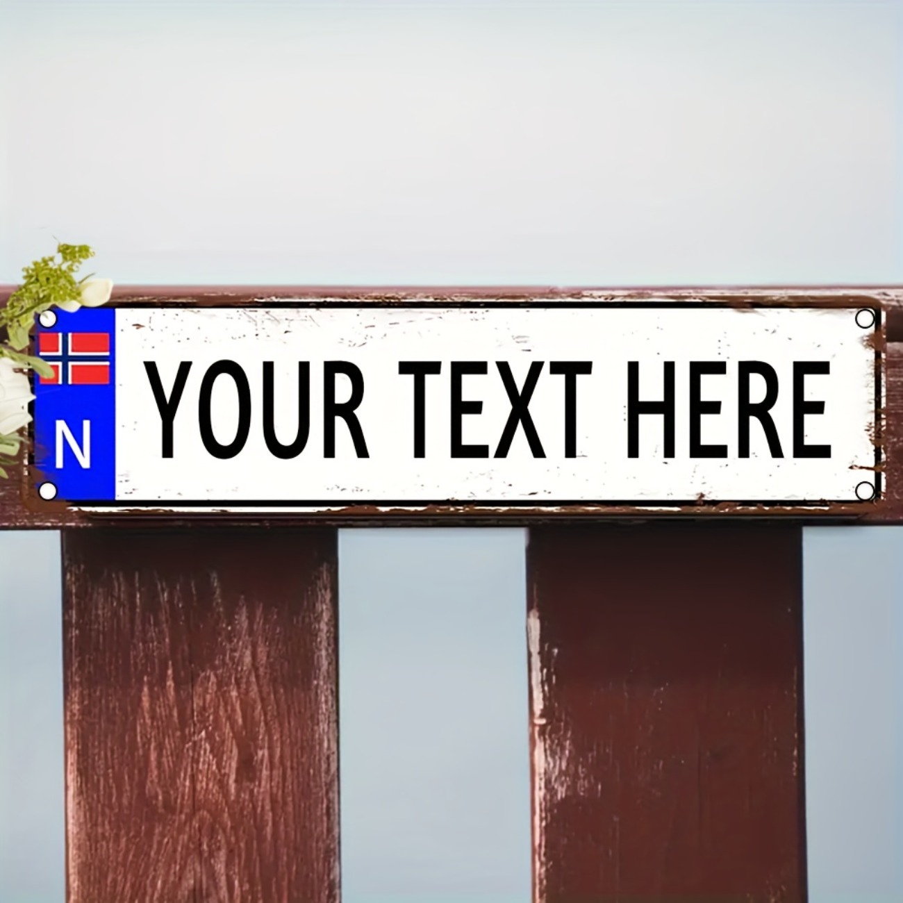 Personalized Custom Norwegian  - огляд і ціна Outdoor Furniture Metal