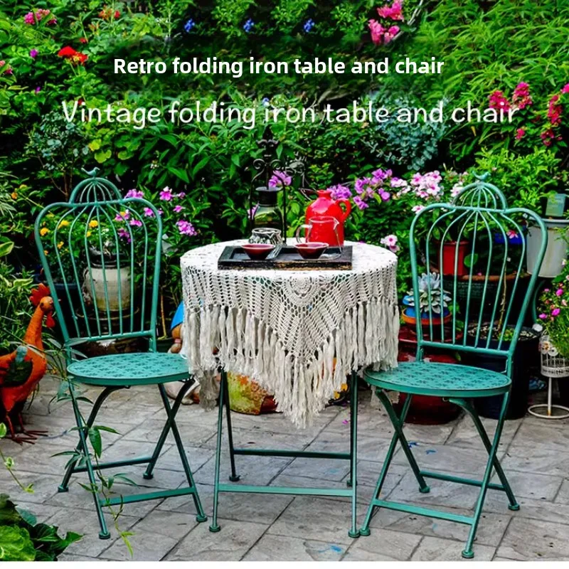 Outdoor Courtyard Garden Chair - огляд і ціна Outdoor Furniture Metal Chairs