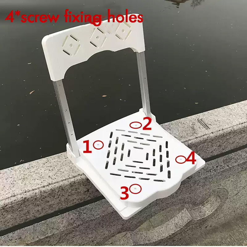 Foldable Fishing Box with Back - огляд і ціна Outdoor Furniture Metal
