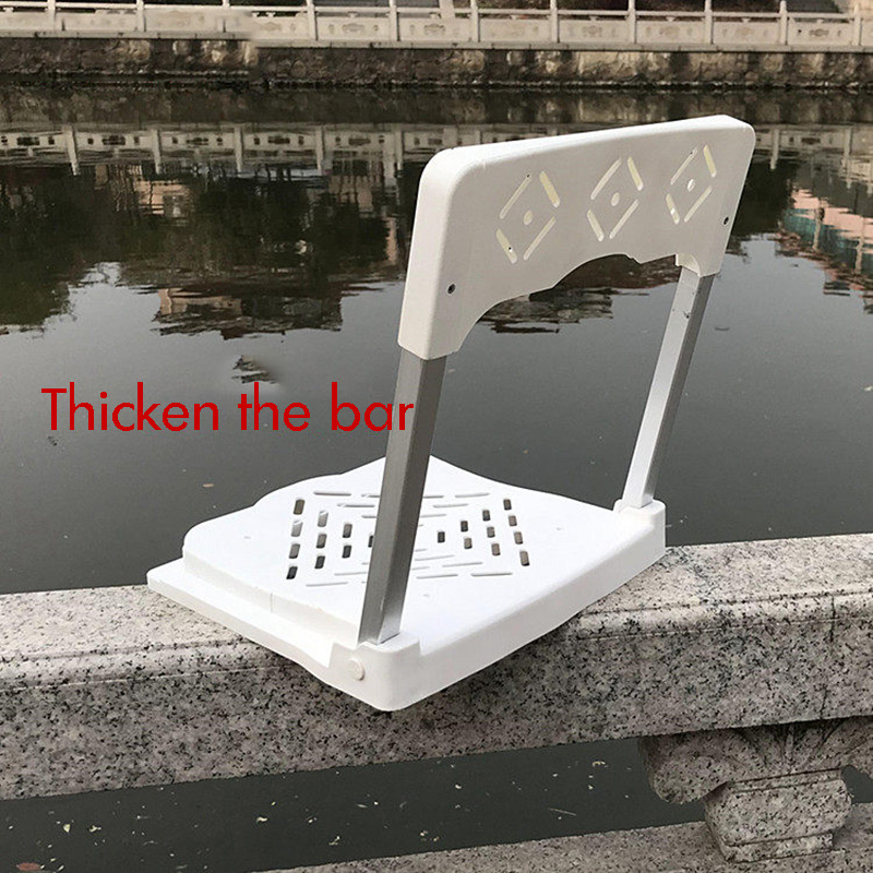 Foldable Fishing Box with Back - огляд і ціна Outdoor Furniture Metal