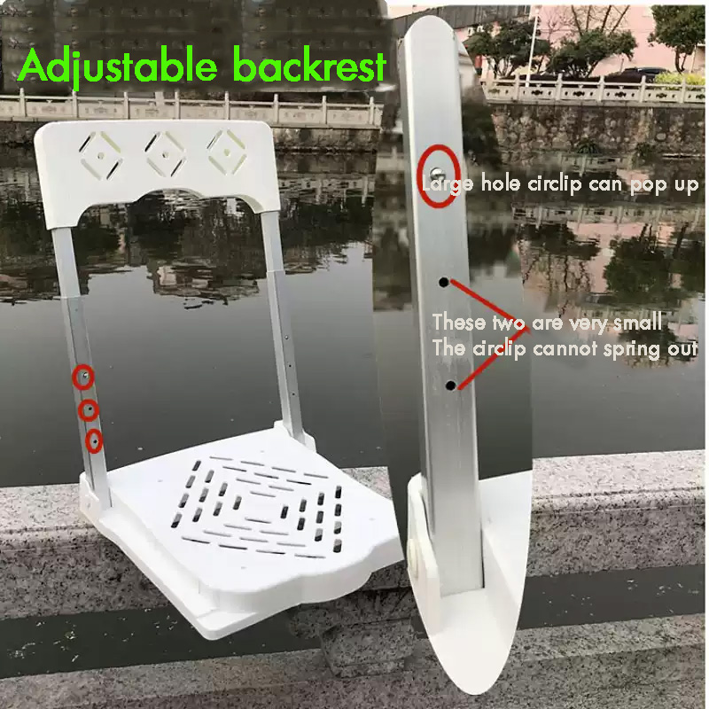 Foldable Fishing Box with Back - огляд і ціна Outdoor Furniture Metal