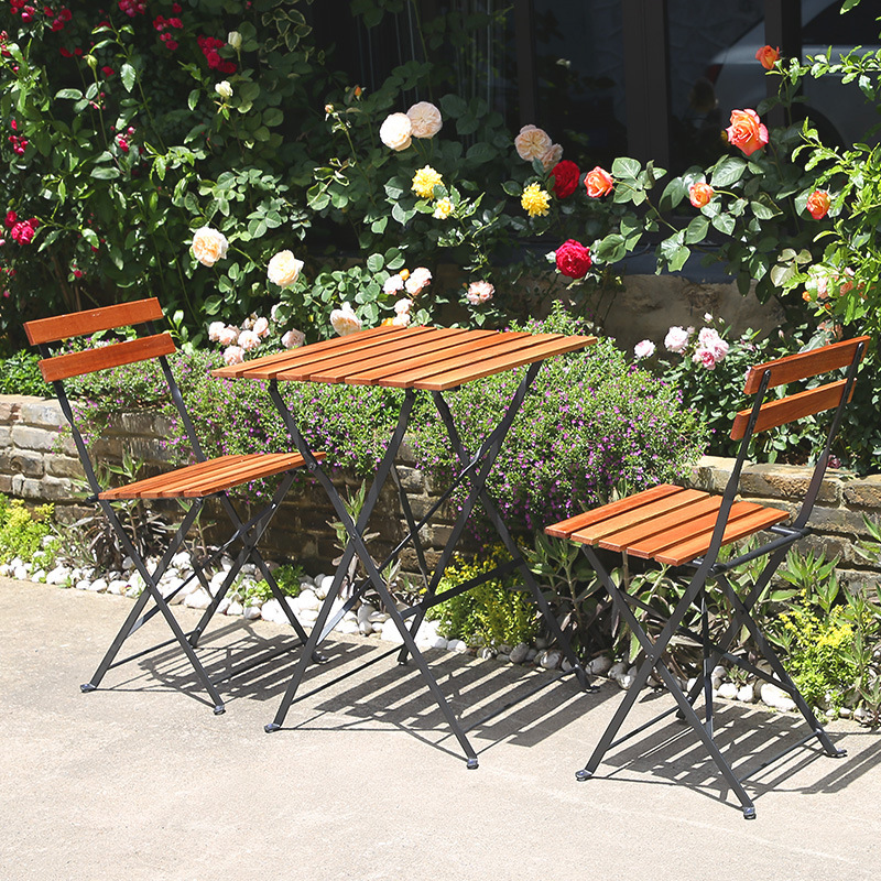 Foldable Solid Wood Coffee Tab - огляд і ціна Outdoor Furniture Metal Chairs