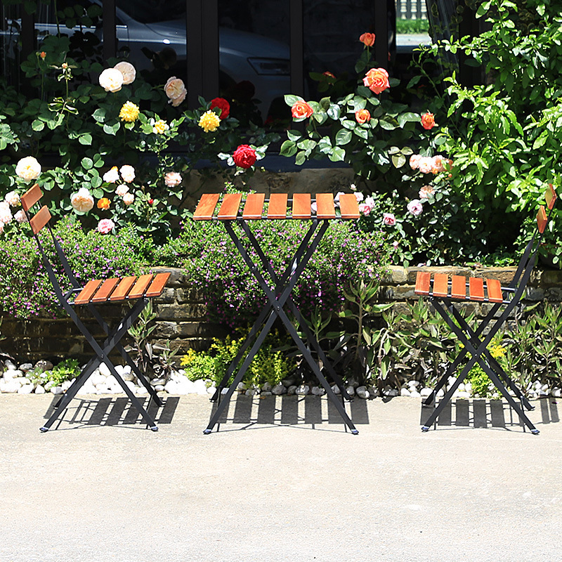 Foldable Solid Wood Coffee Tab - огляд і ціна Outdoor Furniture Metal Chairs