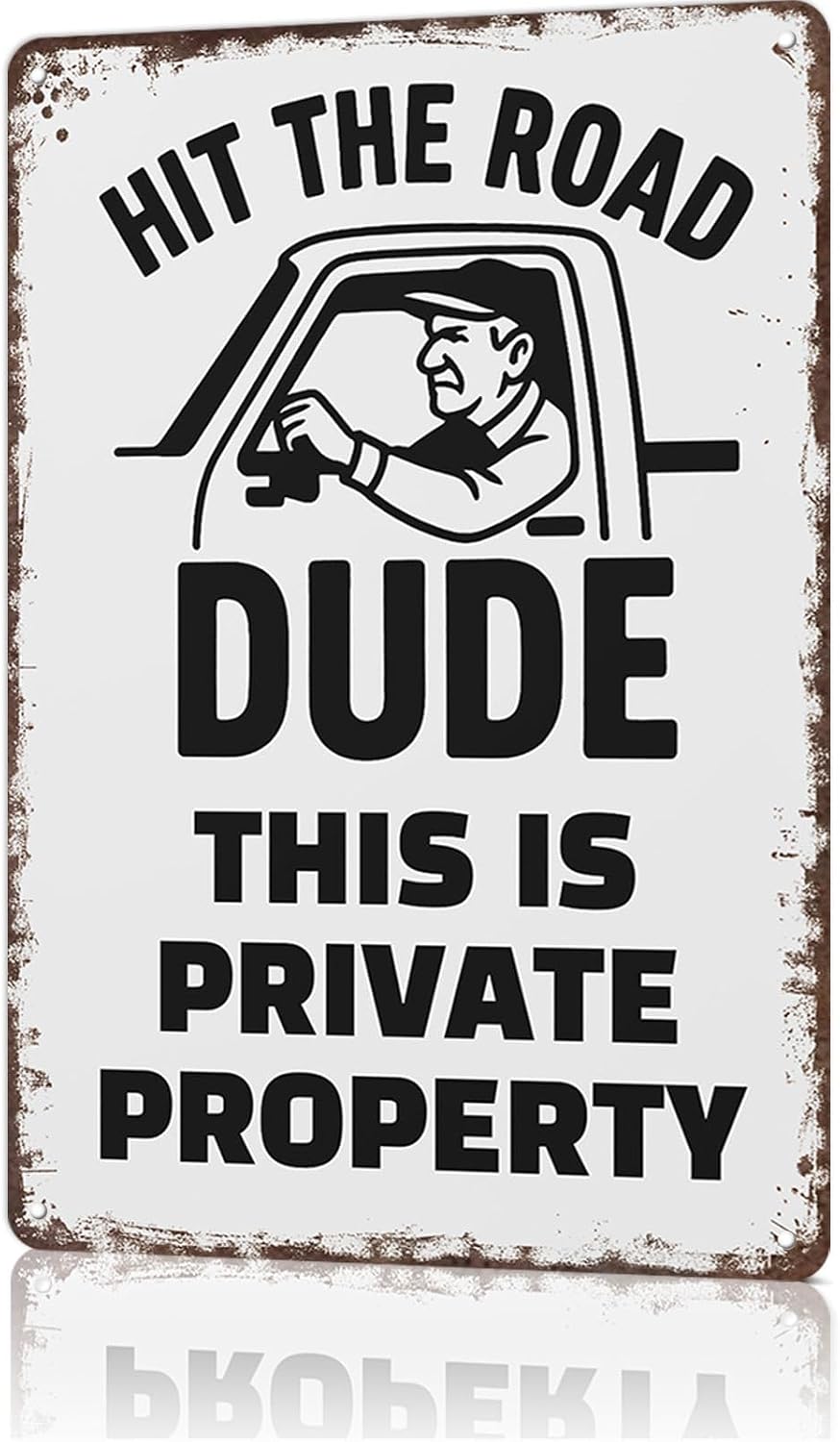 No Trespassing Signs Hit The R - огляд і ціна Outdoor Furniture Metal