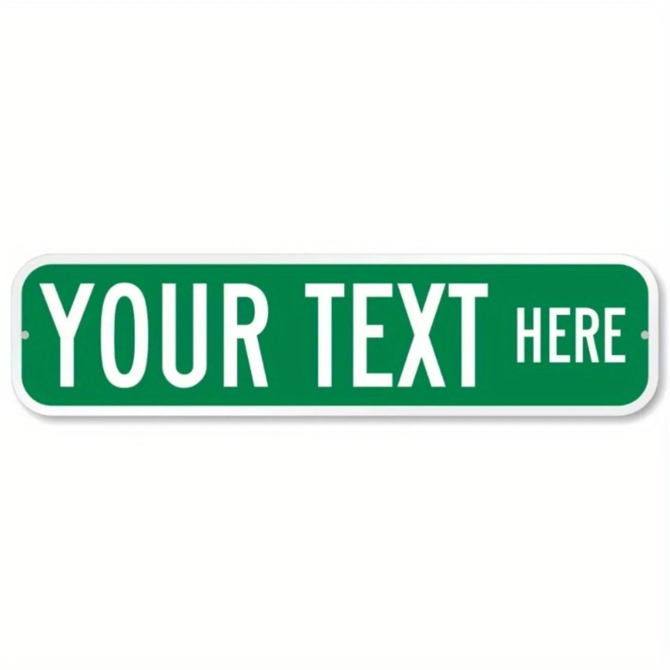 Personalized Green Street Sign - огляд і ціна Outdoor Furniture Metal