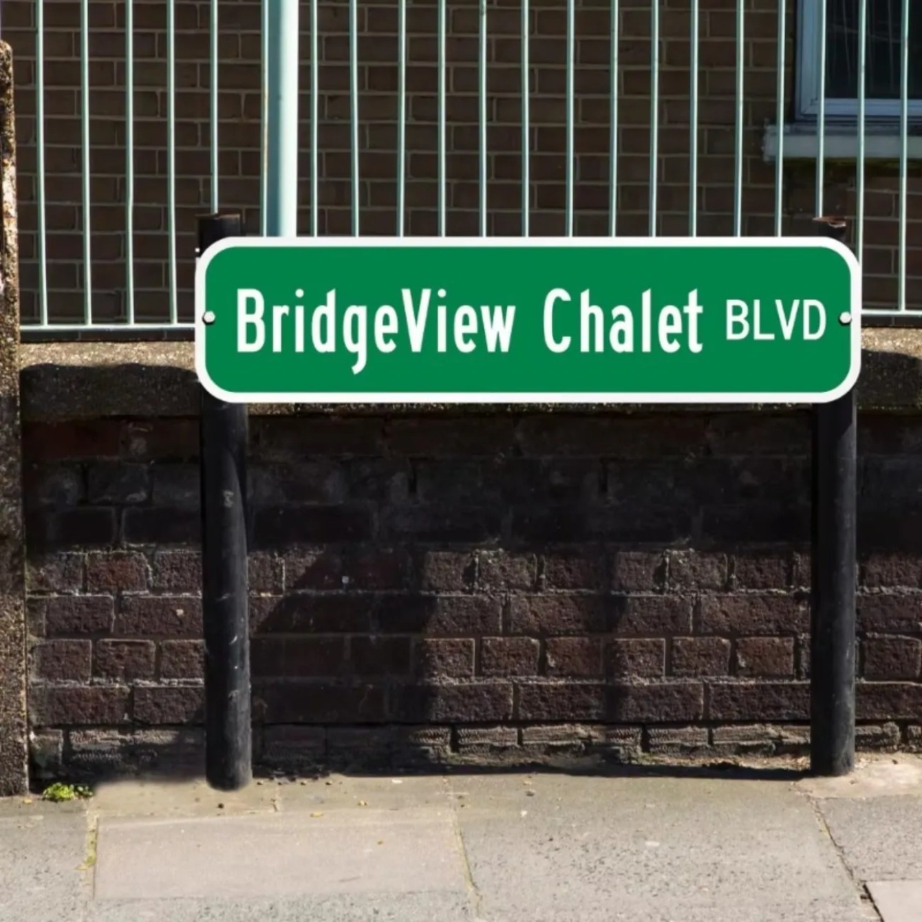 Personalized Green Street Sign - огляд і ціна Outdoor Furniture Metal